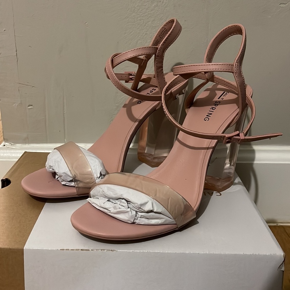 Pink heels